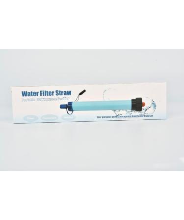 Mini Portable Outdoor Water Filter - 2000L Capacity 99.99% Bacteria Removal for Camping Hiking Trekking and Travel - Emergency Water Preparation - Green 1 Pack - Buy Online on GoSupps.com