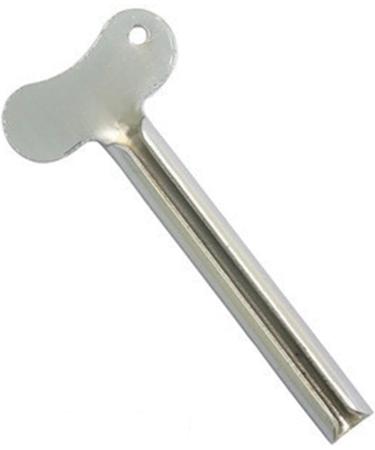 Toothpaste Dispenser Stainless Steel Toothpaste Squeezer Bathroom Accessories Facial Cleanser Toothpaste Tube Rolling Press Squeezer Dispenser (Color : Silver) - Buy Online on GoSupps.com