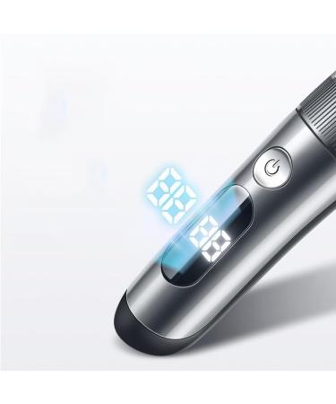 Barber Barber Shop Professional Electric Clipper with Intelligent Battery Display - 185mm Gray | Best International Shipping - Buy Online on GoSupps.com