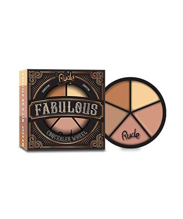 Rude Fabulous Concealer Wheel - Corrector | Full Coverage Concealer Palette - Buy Online on GoSupps.com