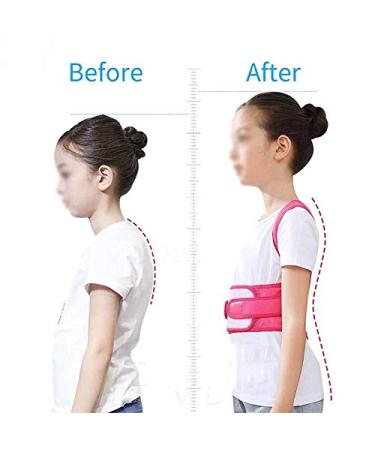 Back Posture Corrector Therapy Corset Spine Support Belt Lumbar Back Posture Correction Bandage for Men Women Adult Children (Color : Pink) Handmade Full moon lofty ambition - Buy Online on GoSupps.com