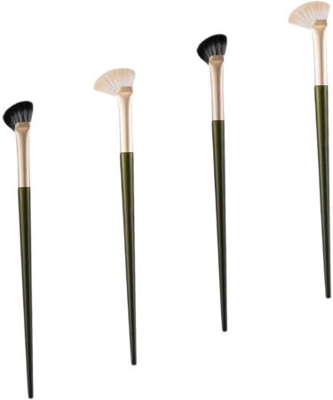 Baluue 16 Pcs Nose Shadow Brush Makeup Accessory Flat Concealer Brush Nose Makeup Brush Small Concealer Brush Angled Brush Eye Shadow Brush Contour Brush Makeup Tool Angled Cosmetic Brush - Buy Online on GoSupps.com