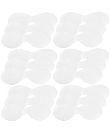 Operitacx 100 Feuilles de Papier Oculaire en Coton Pur Texture Filet e Masque Hydratant Yeux Ultra-fin Papier DIY pour Soins Oculaires Usage Beaut et Soin des Yeux