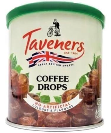 TAVENERS Coffee Drops - Coffee Flavored Candy - 7.05 oz Tin (2 Count) - Buy Online on GoSupps.com