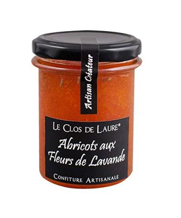 Le Clos de Laure apricot coating from Provence with lavender flowers from France 220g apricot of Provence and lavender flowers