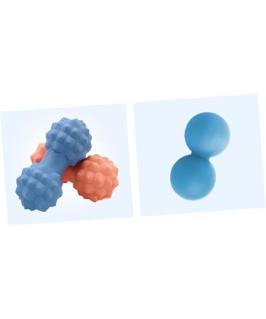 Fomiyes 3-Piece Yoga Ball & Fitness Roller Set | Silicone Massage Balls for Feet | Trigger Points & Muscle Relief | Six Colors - 15x6cm | Ideal for Yoga & Fitness Training - Buy Online on GoSupps.com