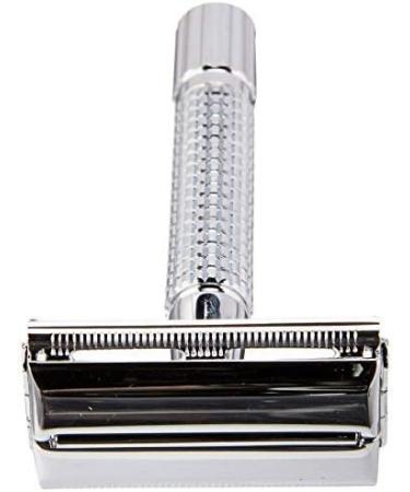 B/A/S/K/E/T Double Blade Razor - Chrome Plated | Premium Quality Shaving Tool for Men | International Shipping Available - Buy Online on GoSupps.com