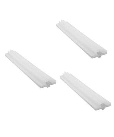 Milisten 3 Pcs Sandwich Tube Mold Silicone Molds Candle Molds Silicone Tube Column Cajas para Fresas Con Chocolate Maple Tube Mold Hand-held Tube Mold Homemade Cake Mold Kitchen Baking Mold 32X5.5CMx3pcs
