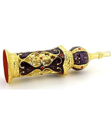 Shenzhao Empty Refillable Perfume Bottle for Perfumes & Essential Oils 12ML (Purple) - Buy Online on GoSupps.com