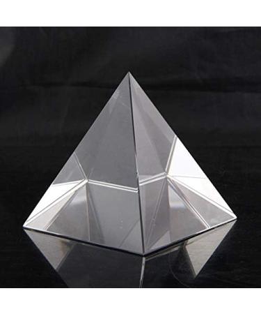 Plauauyt Optical Glass Pyramid 40mm High Rectangular Polyhedron Suitable for Teaching Experiments - Buy Online on GoSupps.com