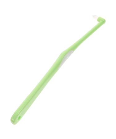 WOONEKY 1pc Pet Single Head Toothbrush Dog Toothpaste Cat Toothbrush Cleaning Kit Manual Plastic Care Brush