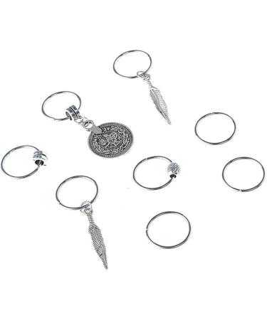 minkissy Hair Beads for Dreadlocks Hair Braid Rings Hair Accessories for Braids Hair Jewelry for Women Hair Jewelry for Braids Hair Dreadlocks Coin Bead Charms European and American Pendant - Buy Online on GoSupps.com