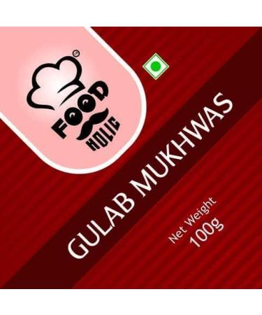 Foodholic Shahi Gulab Mukhwas Traditional Mouth Freshener Mukhwas Mix (Mouth Freshener) (100 Gm)_Packing May Vary - Buy Online on GoSupps.com