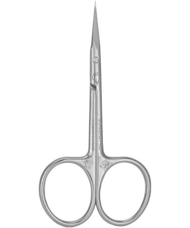 Exclusive 21 Professional Cuticle Scissors with Curved Tip TYPE 2 (Design: Fior di Magnolia) - Buy Online on GoSupps.com