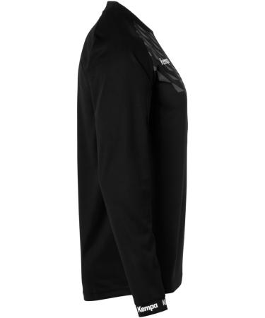 Kempa Mens Wave 26 Long Sleeve Sports Shirt Black/Anthracite M EU | International Shipping Available - Buy Online on GoSupps.com