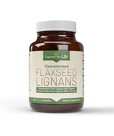 Lignans For Life Flaxseed Lignans 90 Capsules - 2 Pack | Natural Antioxidant Supplement - Buy Online on GoSupps.com