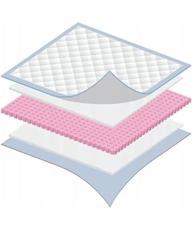 Baby Disposable Changing Mats - Waterproof 60x40cm Nappy Pads - 15 Sheets - Buy Online on GoSupps.com