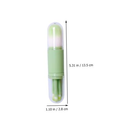 FRCOLOR 4 Sets Telescopic Makeup Brushes - Portable Retractable Kabuki Foundation and Eyebrow Brushes for Travel | Buy Now - Buy Online on GoSupps.com
