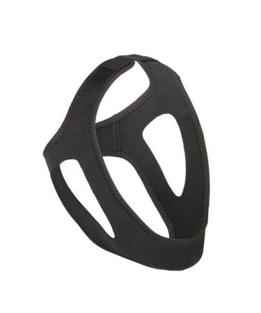 Elfstone Adjustable and Breathable Stop Snoring Head Band for Men Women Black