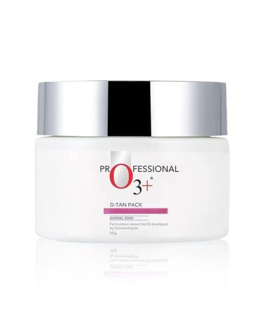 CLASSIC DERMA O3 Plus D-TAN Professional Pack For Instant Tan Removal For all skin Types 50g | 1.7 Oz (Pack of 2) White