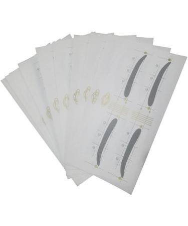 POPETPOP 24 Pcs 48 Eyebrow Template Sticker Eyebrow Stencils Stickers Makeup Tools Eyebrow Trimming - Buy Online on GoSupps.com