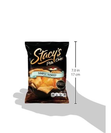 Stacy's Simply Naked Pita Chips 1.5 oz (Pack of 24) - Crunchy Snack Packs for Every Occasion - Buy Online on GoSupps.com