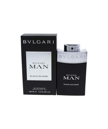 Bvlgari Man Cologne Eau de Toilette Spray Black 3.4 Ounce Oriental 3.4 Fl Oz (Pack of 1) - Buy Online on GoSupps.com