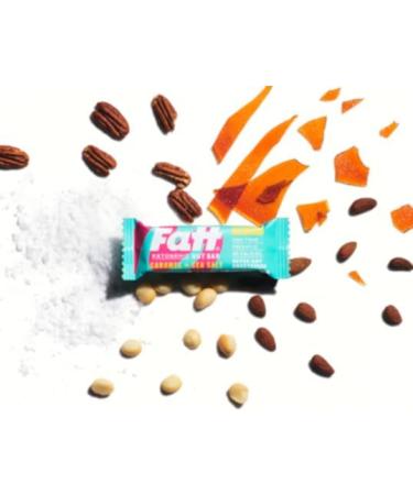 Fatt Keto Bars - Caramel & Sea Salt - 4 x 30g - 2g Carbs - 100% Natural - Low Carb Low Sugar High Prebiotic Fibre Vegan & Sweetener Free - FattBar Caramel & Sea Salt 4 count (Pack of 1) - Buy Online on GoSupps.com