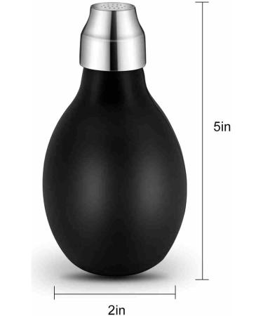 SENEMO Powder Spray Bottle 3.38oz - Refillable Hair Fibers Applicator for Salon Styling - Dry Shampoo Dispenser - Buy Online on GoSupps.com