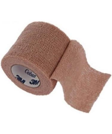 3M Coban Self Adherent Wrap - Tan - 2 x 5 yds (Pack of 3) - Buy Online on GoSupps.com