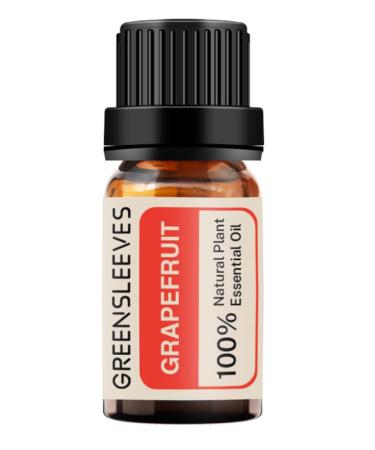 GREENSLEEVES Grapefruit Essential Oil 10ml 100% Natural Perfect for Air Freshener Body Care Aromatherapy Massage Scented Candle Bath Bombs Cleaning Formulas Soap Making Diffuser etc.