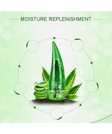 Mr. Gadget's Solutions 99% Aloe Vera Gel Hydrating Moisturizing Soothing Glowing Skin For Both Men and Women-120ML - Buy Online on GoSupps.com