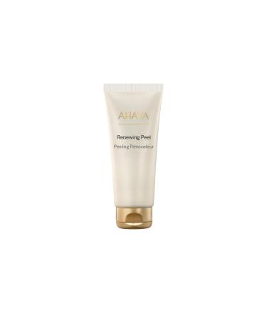 AHAVA Time to Treat Facial Renewal Peel - Gel peel for immediate radiance & even tone enhances renewal smoothes skin surface with Osmoter Biasbolol Calendula & Vitamin C & Aloe Vera 3.4 Fl.Oz