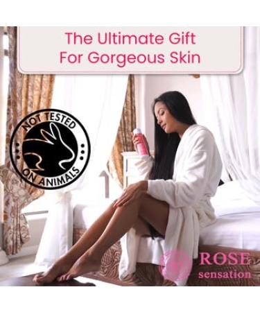 RoseSensation Anti-Aging Natural Moisturizer - Hydrate Dry & Sensitive Skin with Rose Essential Oil | 10 oz - International Shipping Available - Buy Online on GoSupps.com