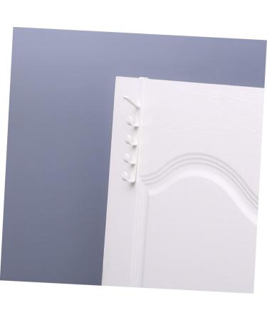 Healeved 6 pcs Holders Coat Hat Portable Plastic Multifunctional The Over Rack Hanging Door Towel Hanger 2pcsx3pcs Whitex3pcs - Buy Online on GoSupps.com