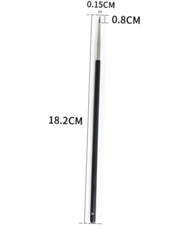 DOITOOL Makeup Brush 2pcs Brush Cosmetic Eyeshadow Eyeliner Liquid Eye Makeup Tools Liquid Eyeliner Eyeliner Makeup Brush - Buy Online on GoSupps.com