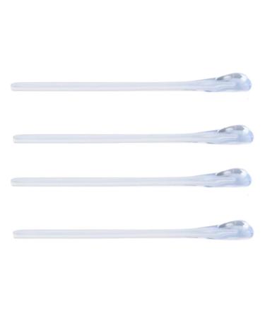 Pairs of Glasses Temple End Pieces Ear Socks Pieces Tube Metal Glasses Temple Sleeves Transparent Blue