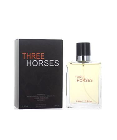 Three Horses 2.8 Ounces Eau de Toilette Spray