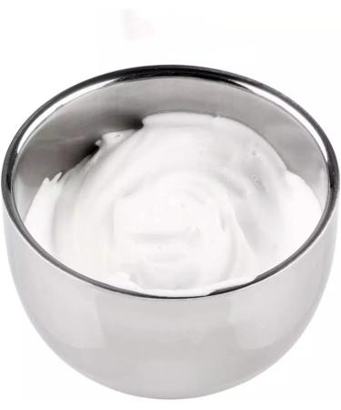 Premium Razor Holder & Shaving Brush Set for Men - Stylish Soap-Shell Design with Natural Wild Boar Bristles - 8.2x10.5cm Silver - Buy Online on GoSupps.com