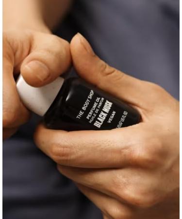 Black Musk Perfume Oil - 20ML | Vegan | Deep & Sensual Fragrance - Buy Online on GoSupps.com