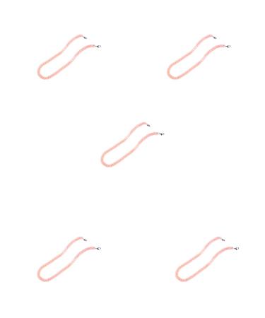 SBTRKT 5 pieces of acrylic fiber eye chain non-slip corrosion-resistant small and exquisite strong and does not fall off waterproof is not broken suitable for sunglasses sunglasses orange-72cm