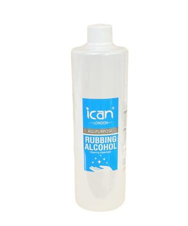 ICAN Multi Purpose isopropyl rubbing Alcohol 99.9% Pure Isopropanol 500ml ( 17.59 oz )