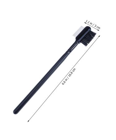 Dual Purpose Eyelash Comb & Eyebrow Brush - Essential Makeup Tool for Perfect Lash & Brow Styling | Shop Internationally - Buy Online on GoSupps.com