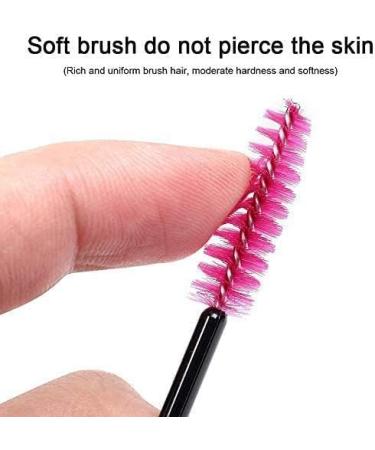  200 PCS Eyelash Brushes LauCentral Mascara Wands Eye Lash Eyebrow Applicator Cosmetic - Buy Online on GoSupps.com