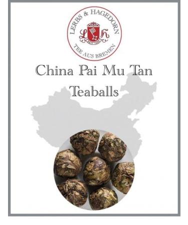 Lerbs & Hagedorn China Pai Mu Tan Teaballs 1Kg Tea