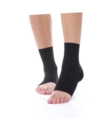 Housoutil 2 Pairs Ankle Socks Moisturizing Socks Lined Socks Men Anti-Crack Socks Calcetines para Hombre Foot Moisturizer Socks Foot Socks Breathable Socks Ordinary Gel Men and Women Size 1