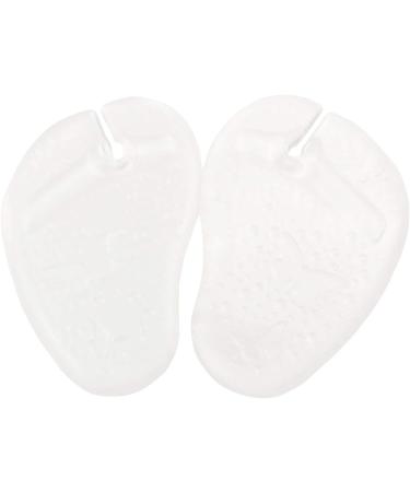 Soft Silicone Gel Forefoot Cushions - 3 Pairs for Forefoot Pain Relief | Non-Slip Sandal Insoles for Women & Men | Toe Posts Protectors - Random Color - Buy Online on GoSupps.com