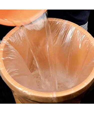 Vitaciti 100 Large Plastic Liners for Ionic Detox Foot Tub Basin - Disposable Liners for Easy Clean-Up - Buy Online on GoSupps.com