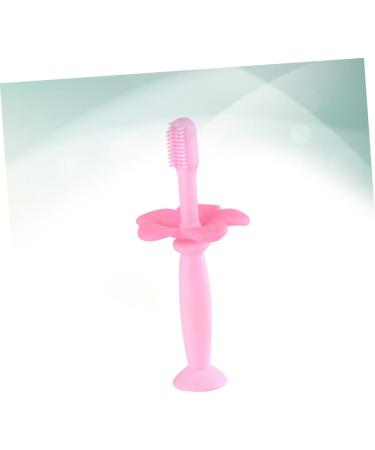Gatuida 2 STK Infant Toothbrush - Silicone Baby Training Toothbrush for Oral Care | Safe & Soft Pink Design - Buy Online on GoSupps.com