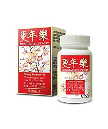 Menopause Support Herbal Supplement 30 Tablets Made in USA